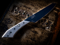 Puebla Pearl - Chef Knife with Cerakote ceramic finish